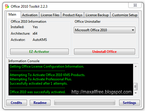 download microsoft toolkit 2010